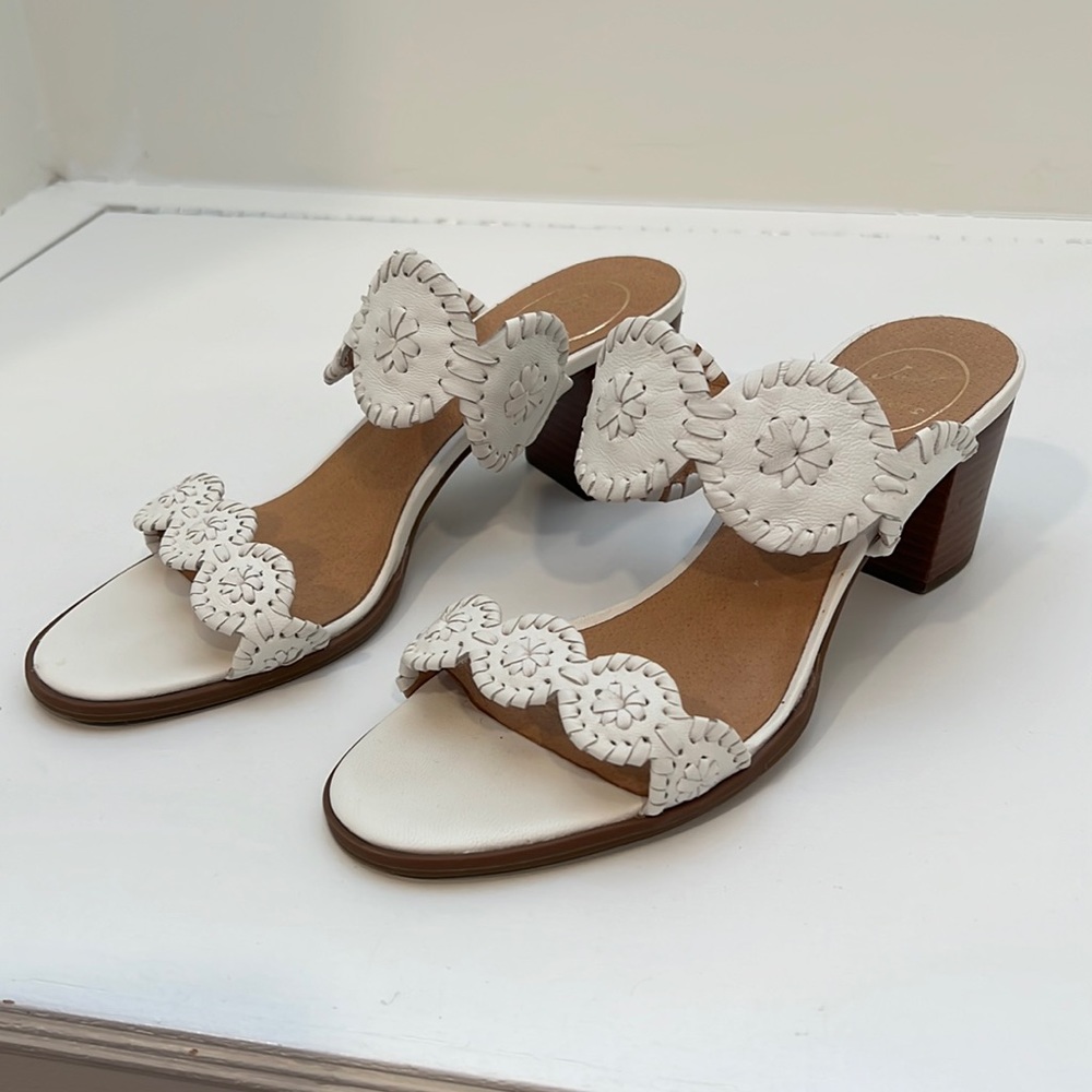 Jack Rogers Lauren mid heel sandals - Picture 2 of 4